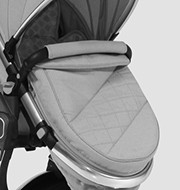 Детская универсальная коляска трансформер Lorelli Lumina 2в1 - фото 6 - id-p103505995