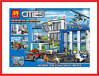 39059 Конструктор Lele City "Полицейский участок", аналог LEGO City 60047, 890 деталей