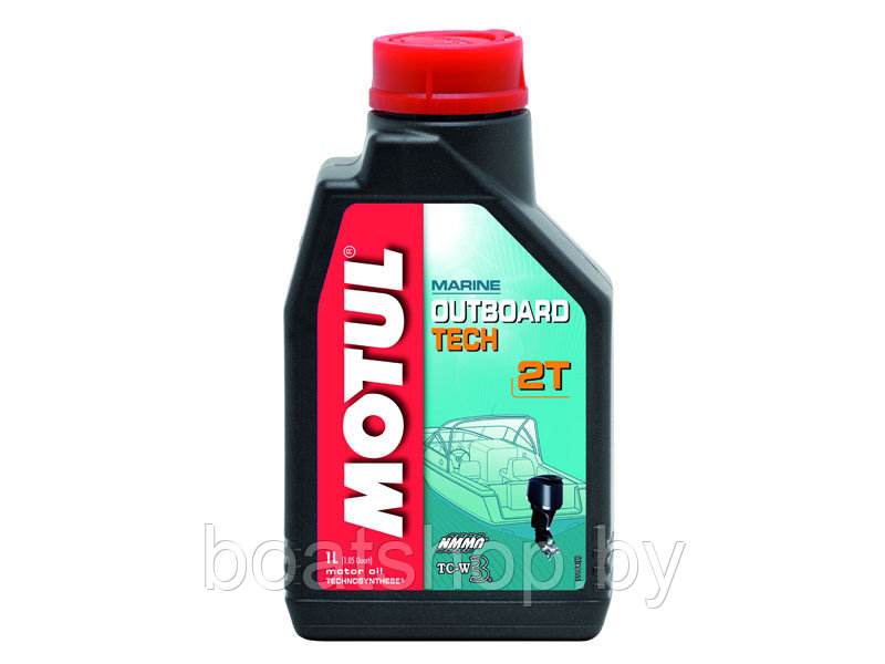 Моторное масло Motul Outboard Tech 2T 1л
