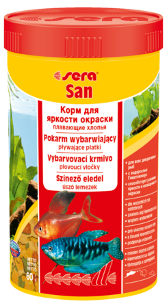 Sera San 1000 мл - специальный корм для улучшения окраски (хлопья) - фото 1 - id-p103555178