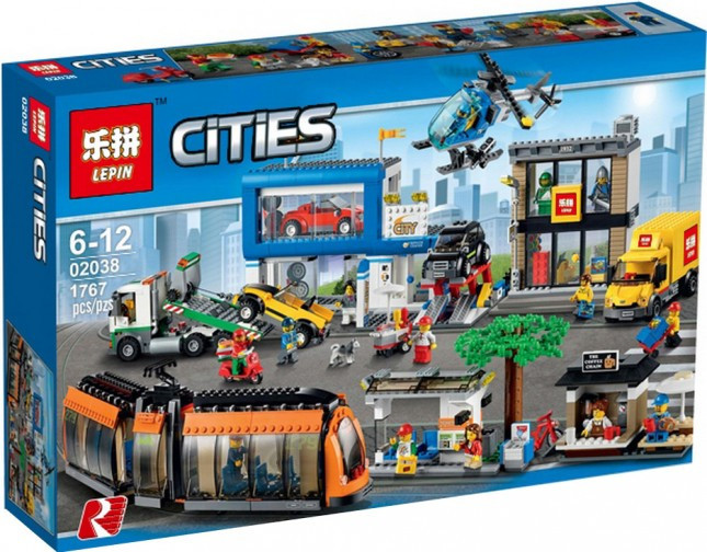 Конструктор 02038 Lepin Городская площадь (аналог LEGO 3221)