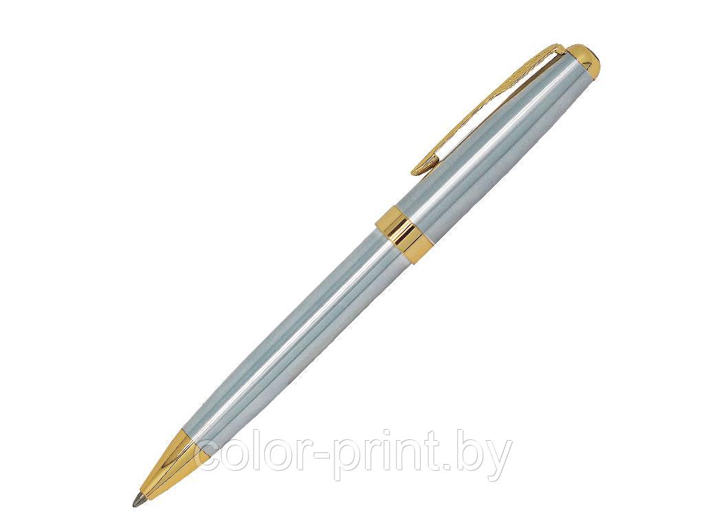Ручка шариковая, металл, серебро/золото, СИЛЬВЕР, фото 1