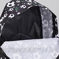 Рюкзак детский, отдел на молнии, цвет чёрный, фото 5