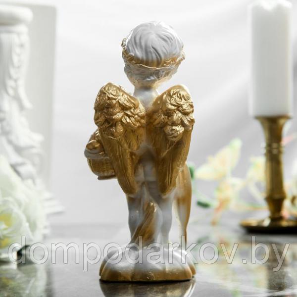 Статуэтка "Ангел с зонтиком" золото - фото 3 - id-p103560022