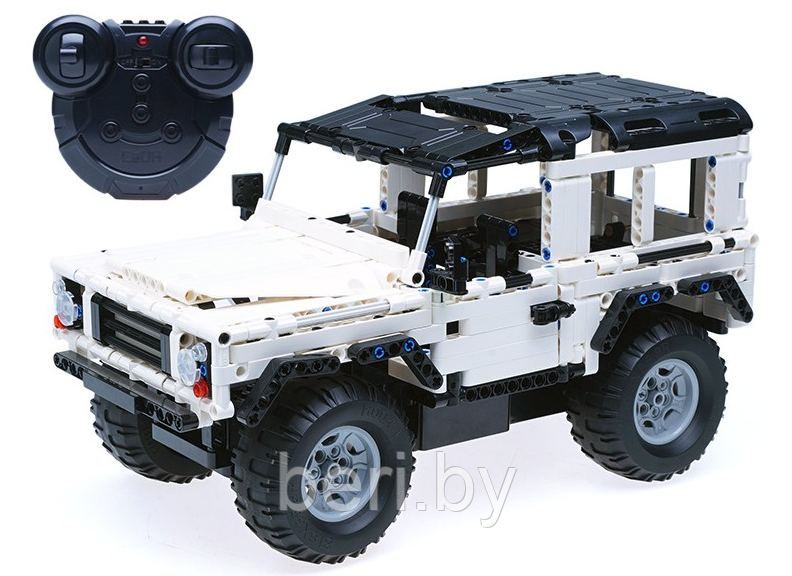 C51004W Конструктор CaDa Technic Джип Land Rover на радиоуправлении, 533 детали, аналог Лего Техник - фото 2 - id-p103579543