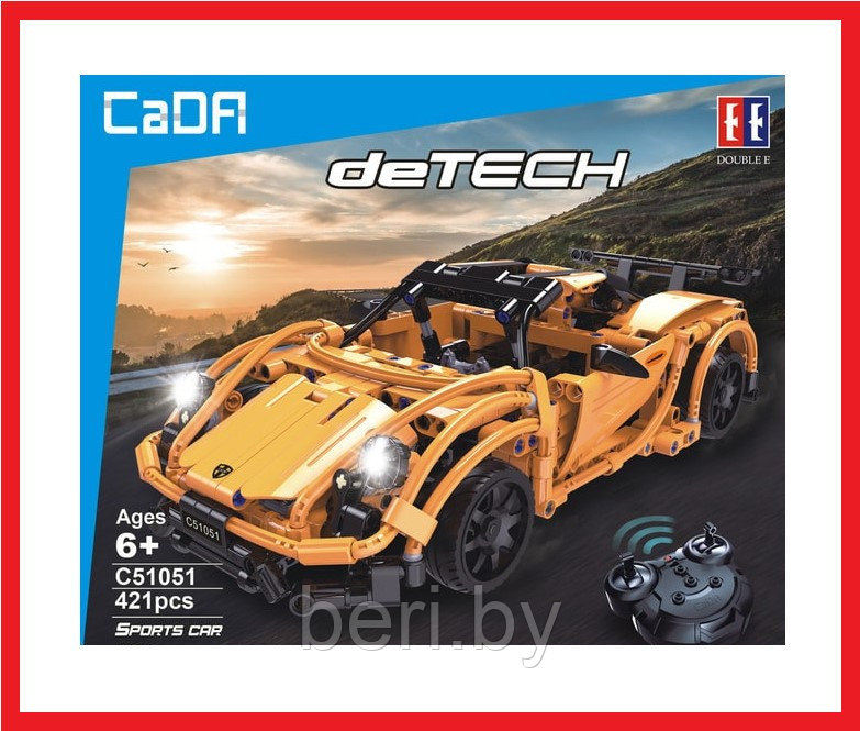 C51051W Конструктор CaDa Technic "Porsche 918", 421 деталь, аналог Lego Technic