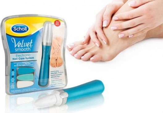 Электрическая пилка для ногтей SCHOLL Velvet Smooth Nail Care System - фото 1 - id-p103593433