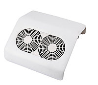 Пылесос для маникюра настольный Double Strong Fans 858-3 65W (Белый)