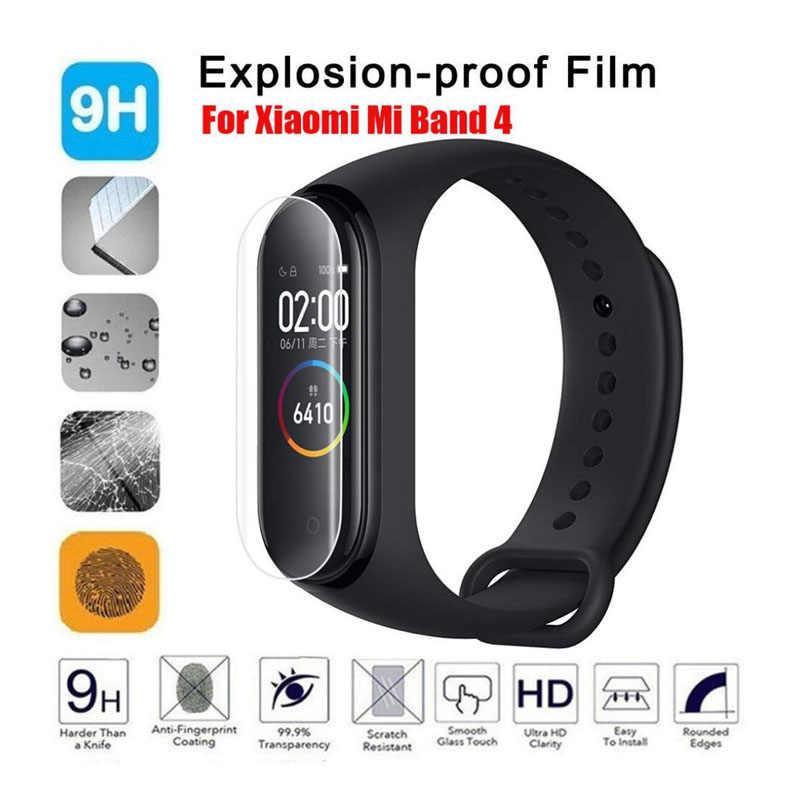 Пленка защитная на экран для Xiaomi MI Band 4 прозрачная - фото 2 - id-p103596940