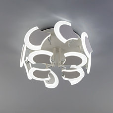 Светодиодный потолочный светильник 90159/12 белый Geisha Eurosvet, фото 2
