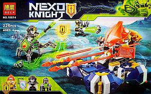 Конструктор BELA Nexo Knights 10814 Турнирная машина Ланса аналог LEGO Nexo Knights 72001