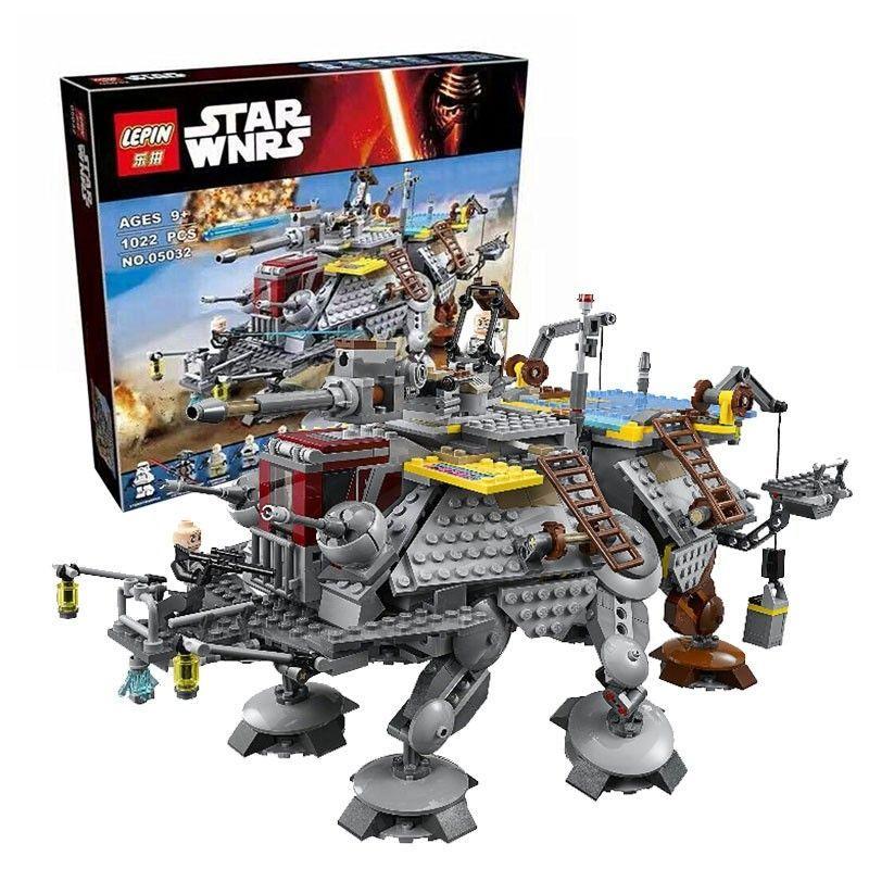 Конструктор LEPIN 05032 Star Wars "Шагоход AT-TE капитана Рекса" (аналог Lego Star Wars 75157) 1022 детали