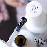 Топ с голографическим блеском SHINY MIO Nails, 15 мл, фото 2