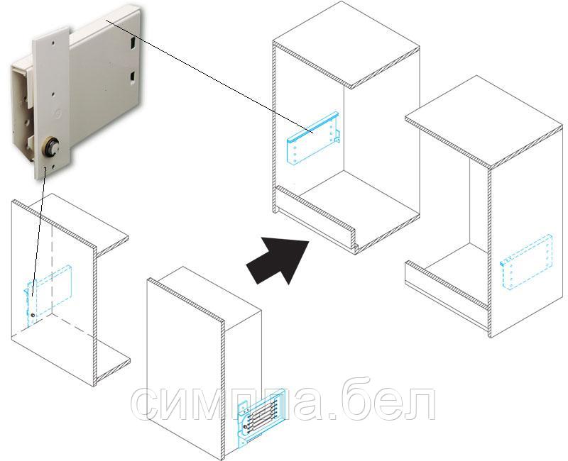 Механизм для шкаф-кровати MLA 209 (Gilardi Италия) - фото 4 - id-p103602985