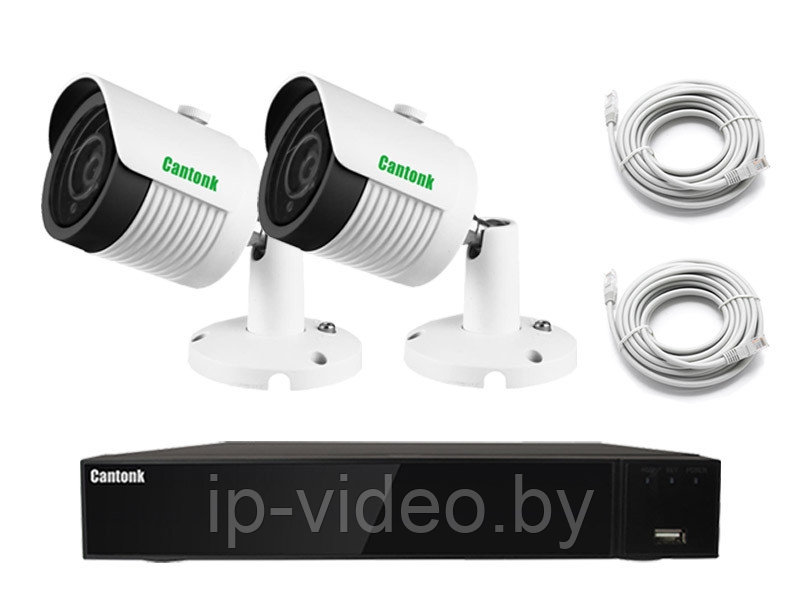 Комплект IP видеонаблюдения "Standart-1" - фото 1 - id-p103605851