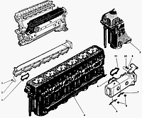 Блок цилиндров в сборе (С2) СБ1206-12-5
