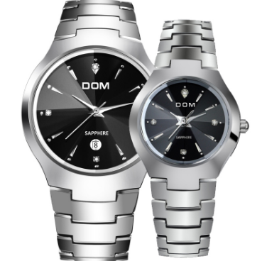 Часы наручные DOM черные - фото 3 - id-p103608721