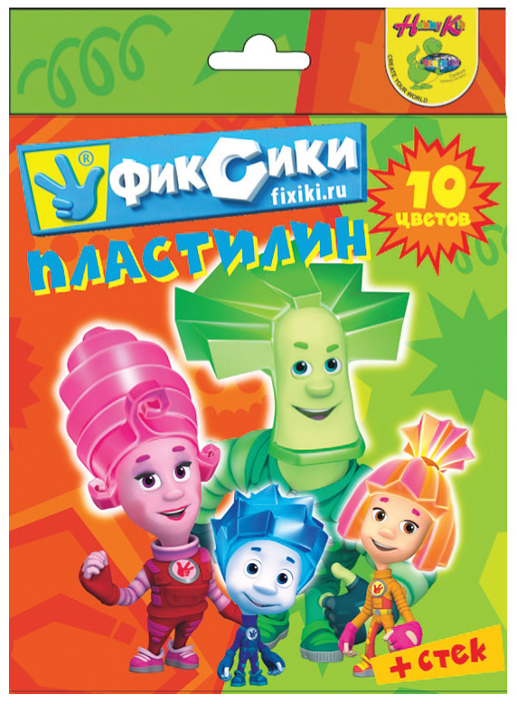 Пластилин CENTRUM Фиксики 10 цветов (Цена с НДС)