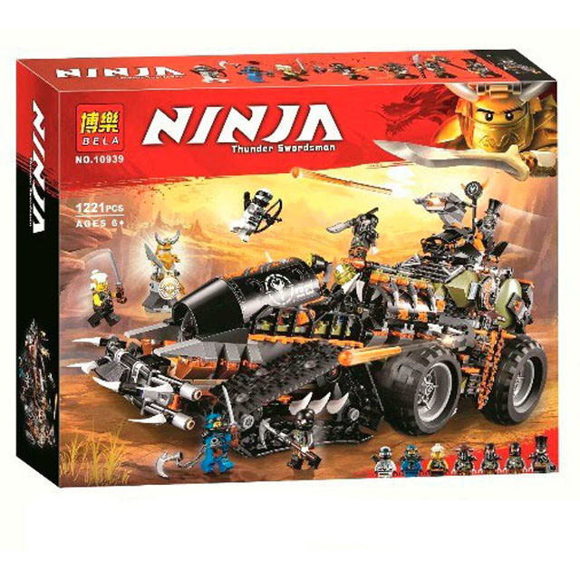 Конструктор Bela Ninja 10939 Стремительный странник (аналог Lego Ninjago 70654) 1221 деталь - фото 1 - id-p103611282