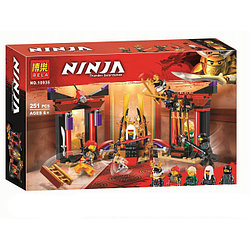 Конструктор Bela Ninja 10935 Решающий бой в тронном зале (аналог Lego Ninjago 70651) 251 деталь