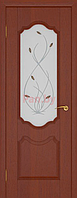 Межкомнатная дверь МДФ ламинированная Verda Орхидея ДО - Итальянский Орех