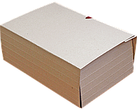 Папка для бумаг "Дело" с завязками, универсальная А4, 100мм, 620 г/м2