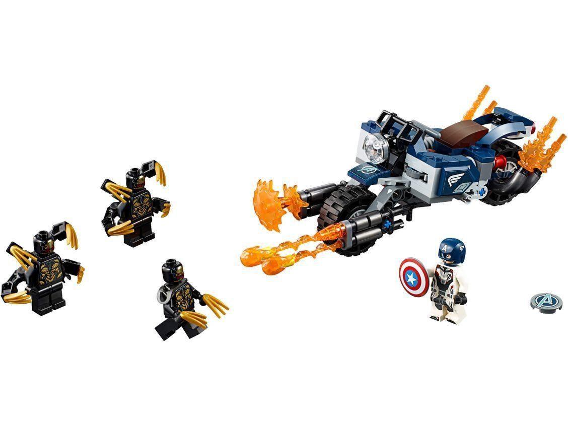Конструктор Bela Avengers11258 "Капитан Америка: Атака Аутрайдеров" 191 деталь, аналог Lego Avengers 76123 - фото 2 - id-p103693060