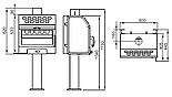 Печь-камин Термофор Гармошка Inox, фото 2