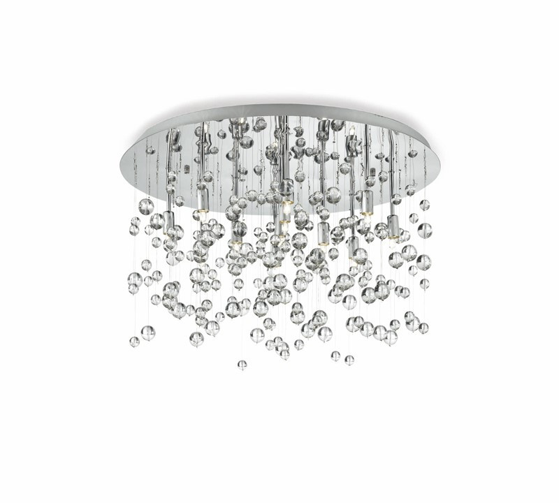 Потолочный светильник IDEALLUX 022222 NEVE PL8 Cromo