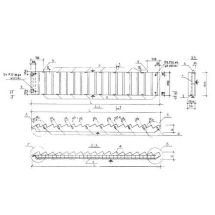 Лестничные марши ЛМ 30-10,5, фото 2
