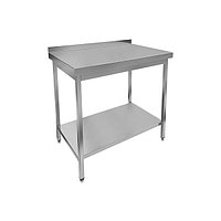 Стол Универсальный Luxstahl Спу-8/6 Со Сплошной Полкой Нерж.