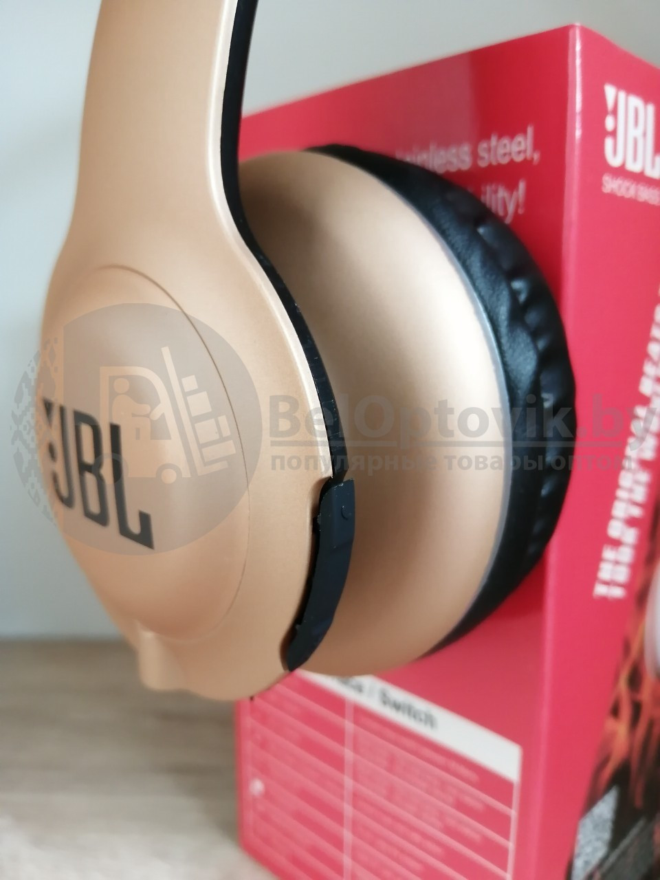 Наушники Bluetooth MP3 JBL S300i Bluetooth Золотые - фото 7 - id-p103715903