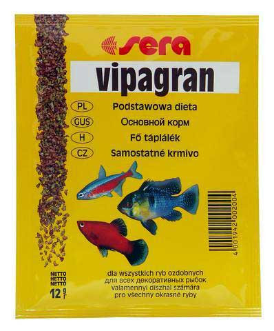 Корм для рыб Sera Vipagran,12гр. - фото 1 - id-p5054623