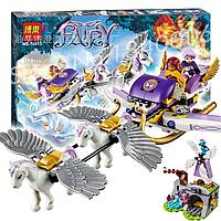 10413 Конструктор Bela Elves "Летающие сани Эйры", 318 деталей, аналог Lego Elves 41077