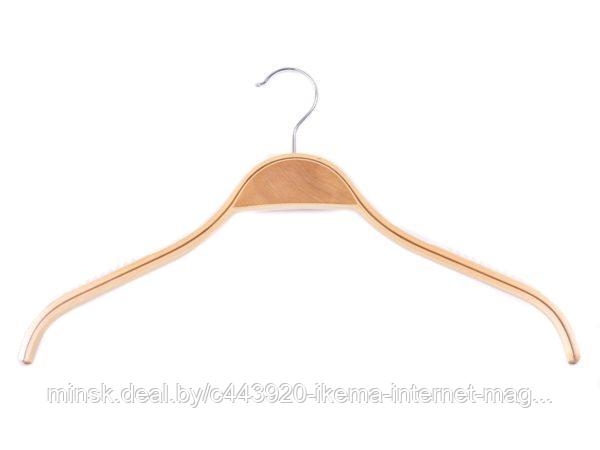 Вешалка-плечики для одежды деревянные, 42 см. (Без перекладины) - фото 1 - id-p103725690