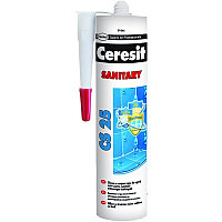 Ceresit CS 25 герметик силиконовый санитарный 280мл цвет 37 красный