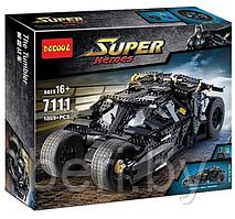 7111 Конструктор Decool "Супергерои. Тамблер", 2113 деталей, аналог Lego Super Heroes Batman 76023