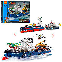 3370 Конструктор Decool "Исследователь океана", 2 в 1, 1342 детали, аналог LEGO Technic