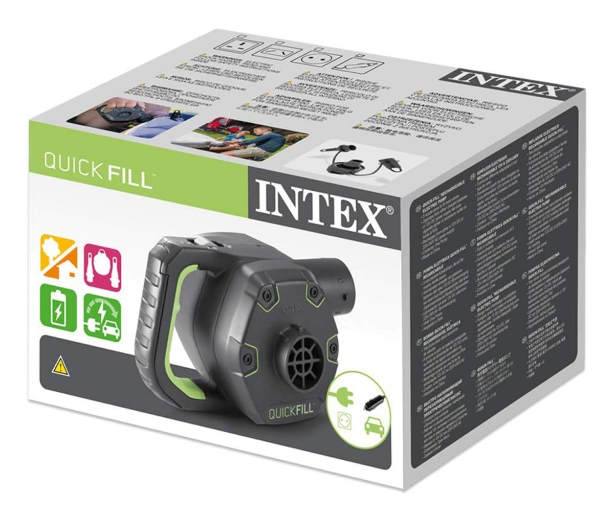 Насос электрический с аккумулятором Intex 12В/220В, арт. 66642 - фото 5 - id-p93495448