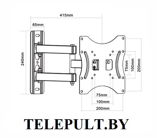 Кронштейн MasterKron PLA17-223 - фото 2 - id-p103744550