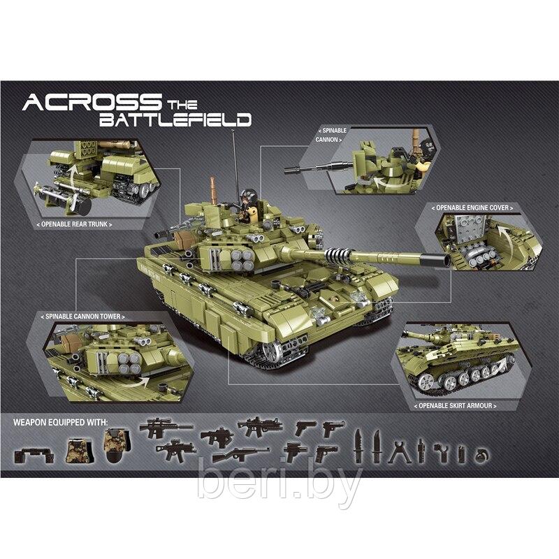 XB-06015 Конструктор XingBao Military Series "Тяжёлый танк "Тигр"", 1386 деталей - фото 9 - id-p103759147