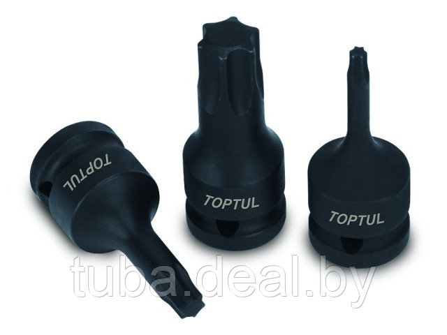 Головка ударн. 1/2" TORX T25 TOPTUL (Длина - 60 мм.) - фото 1 - id-p103399559