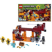 Lego Конструктор ЛЕГО Майнкрафт Мост ифрита LEGO Minecraft 21154