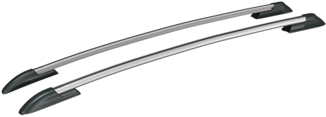 Рейлинги Toyota-RAV4(III) - анод серый
