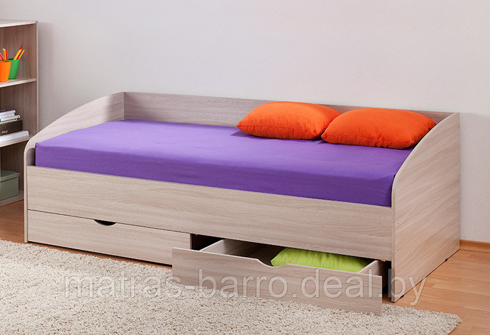 Односпальная кровать Соня с ящиками