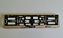 Хромированная рамка для  номера Audi  S-Line, фото 2