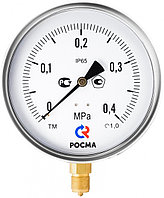 Манометр ТМ-520Р.00(0-0,4МРа)G1/2.150С.1,0 резьба G1/2