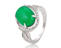 Кольцо Xuping (13721) 17, зеленый