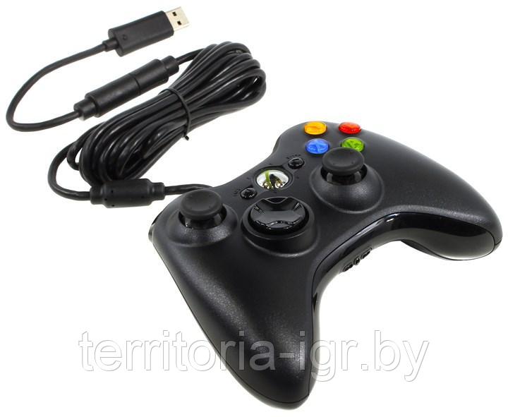 Геймпад для Xbox 360 Microsoft Проводной Оригинал! - фото 1 - id-p103769889