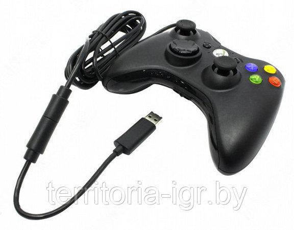 Геймпад для Xbox 360 Microsoft Проводной Оригинал! - фото 2 - id-p103769889